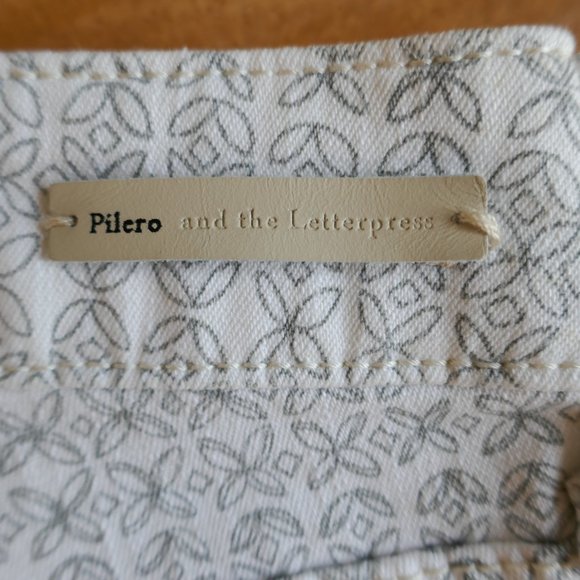 Anthropologie Pilcro and the Letterpress Stet Morocco Print Jeans, SIZE 29 - Picture 5 of 7